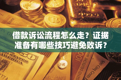 武汉借款诉讼流程怎么走？证据准备有哪些技巧避免败诉？