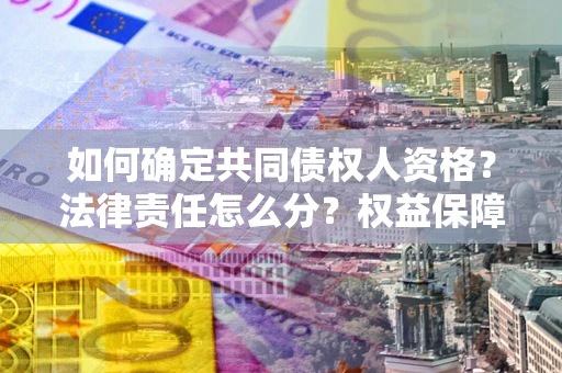 武汉如何确定共同债权人资格？法律责任怎么分？权益保障技巧揭秘！