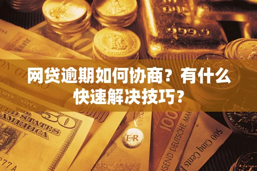 武汉网贷逾期如何协商？有什么快速解决技巧？