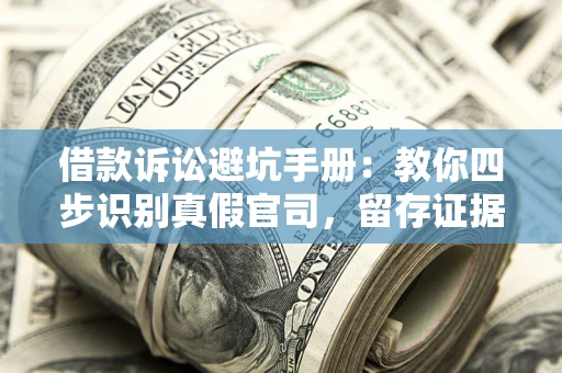 武汉借款诉讼避坑手册：教你四步识别真假官司，留存证据不踩雷