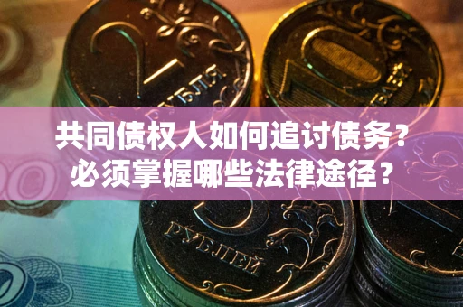 武汉共同债权人如何追讨债务？必须掌握哪些法律途径？