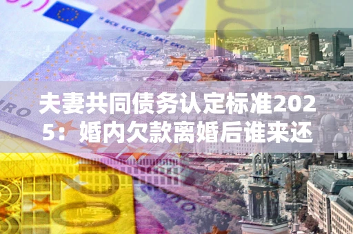 武汉夫妻共同债务认定标准2025:婚内欠款离婚后谁来还? 武汉夫妻共同债务认定标准2025:婚内欠款离婚后谁来还?