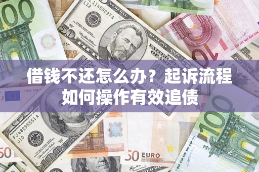 武汉借钱不还怎么办？起诉流程如何操作有效追债