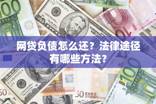 武汉网贷负债怎么还？法律途径有哪些方法？