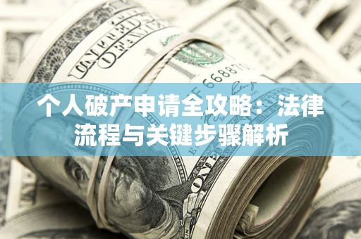 武汉个人破产申请全攻略：法律流程与关键步骤解析