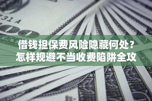 武汉借钱担保费风险隐藏何处？怎样规避不当收费陷阱全攻略！
