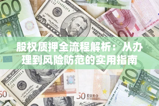 武汉股权质押全流程解析：从办理到风险防范的实用指南