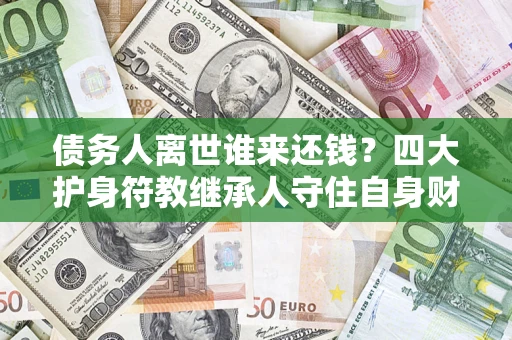 武汉债务人离世谁来还钱？四大护身符教继承人守住自身财产